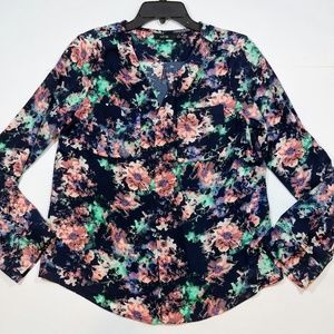 Floral Button-Up Top